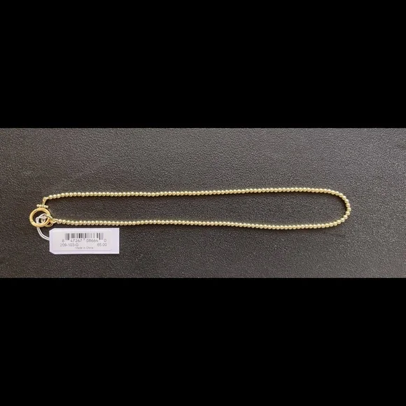 Gorjana Bead Necklace in Gold - Picture 4 of 4